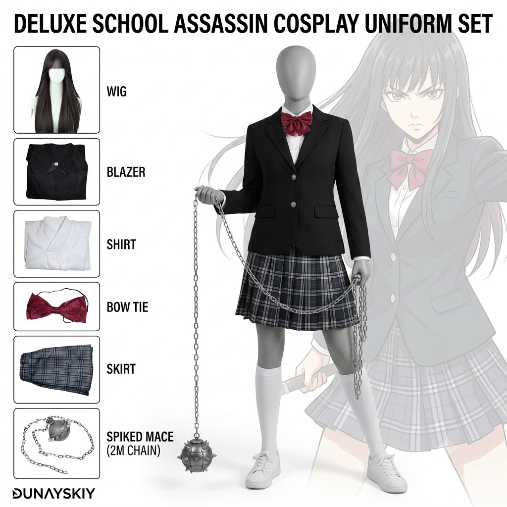 Formal Skirt - Gogo Yubari Black JK Skirt Uniform