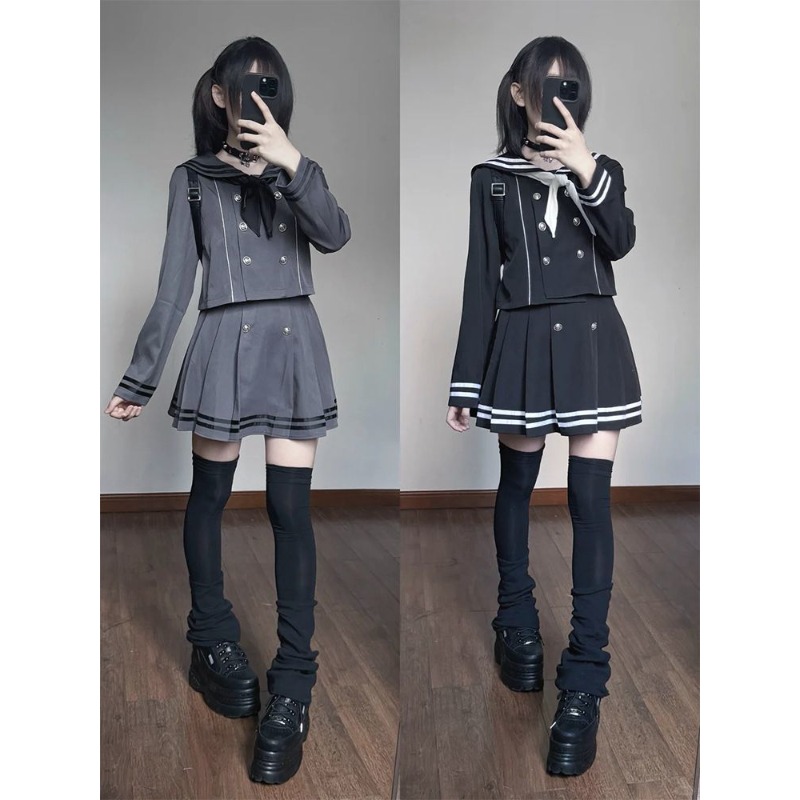 Formal Skirt - Japanese Subculture Retro Cosplay Costume Sailor