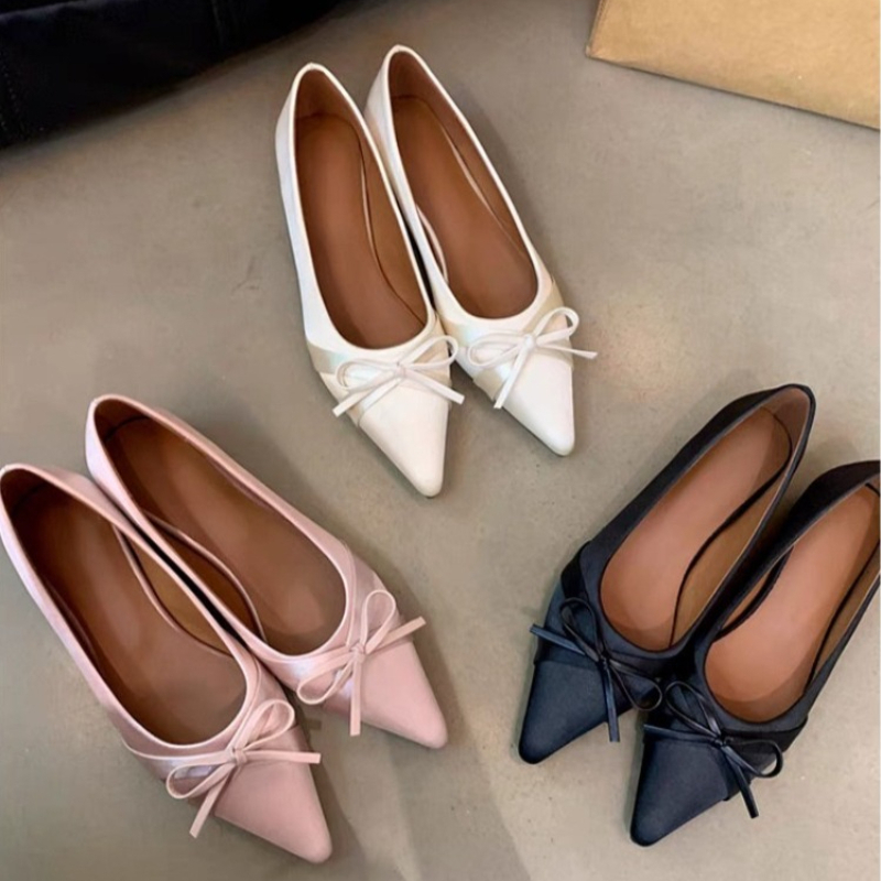 Womens Heels - Summer New Style Chiffon Fashion Sweet
