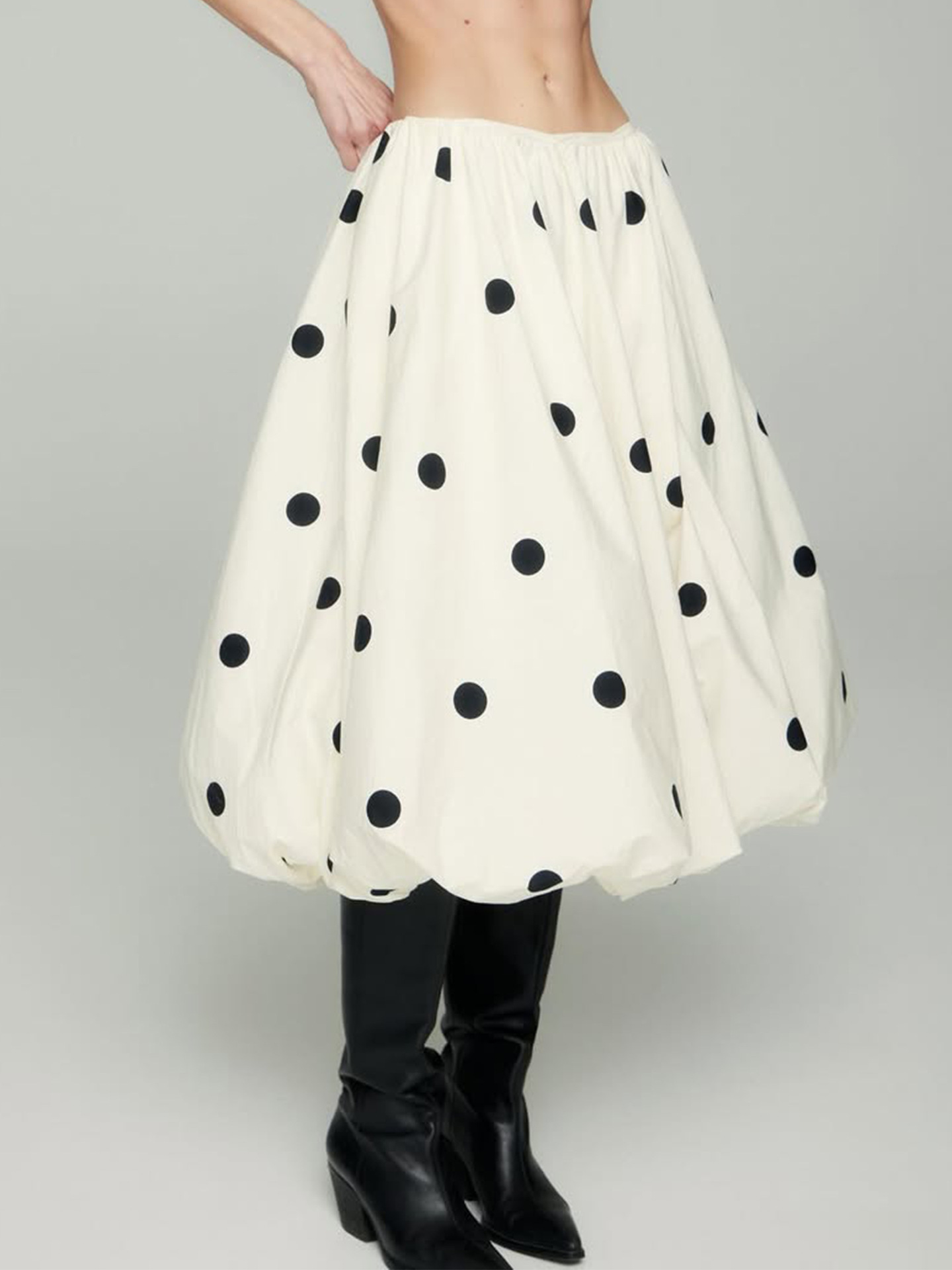 Women 2 Piece Polka Dot Dress  - Midi Dress recension och pris