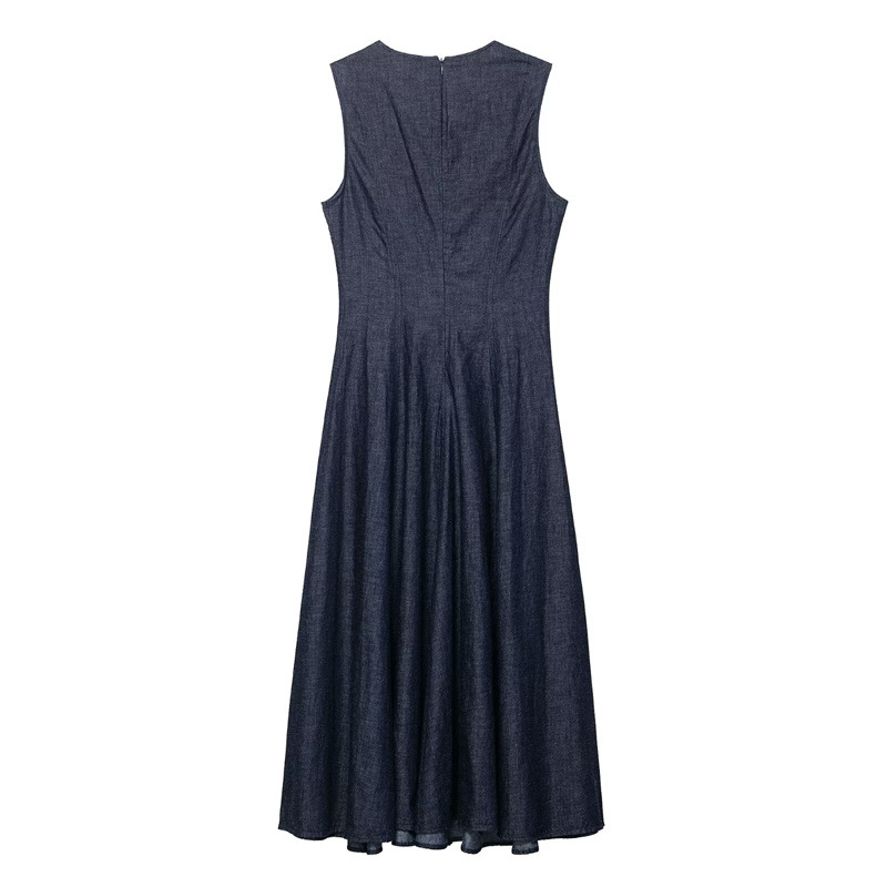 New slim fit fashion retro den - Midi Dress recension och pris