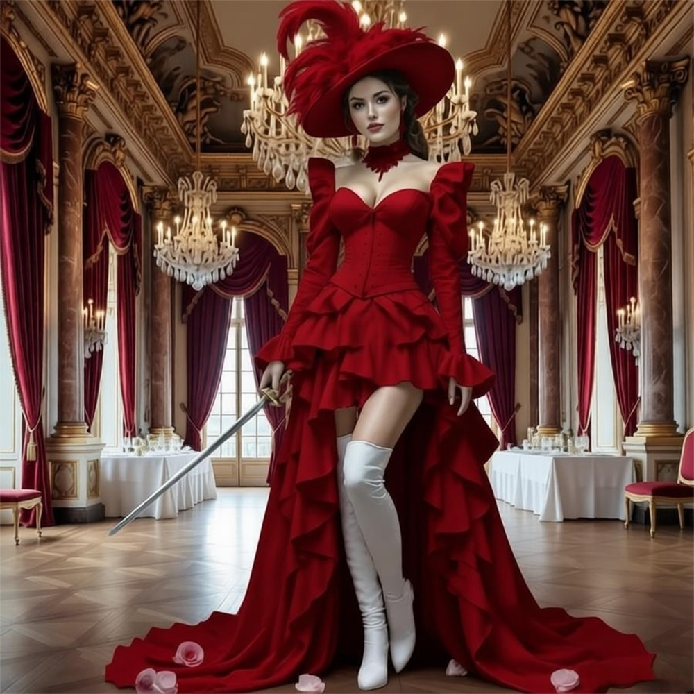 Elegant Medieval Vintage Steam - Evening Gown recension och pris