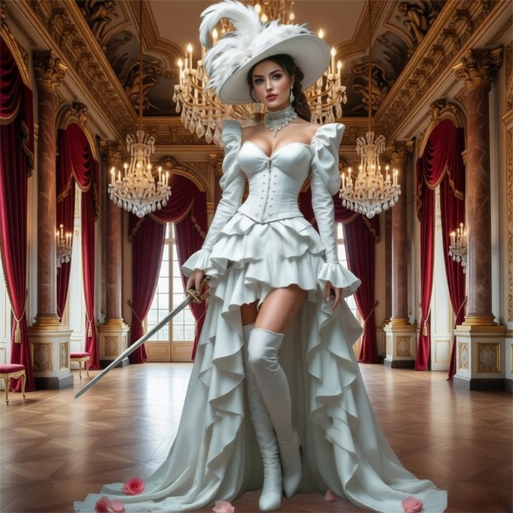 Elegant Medieval Vintage Steam - Evening Gown recension och pris