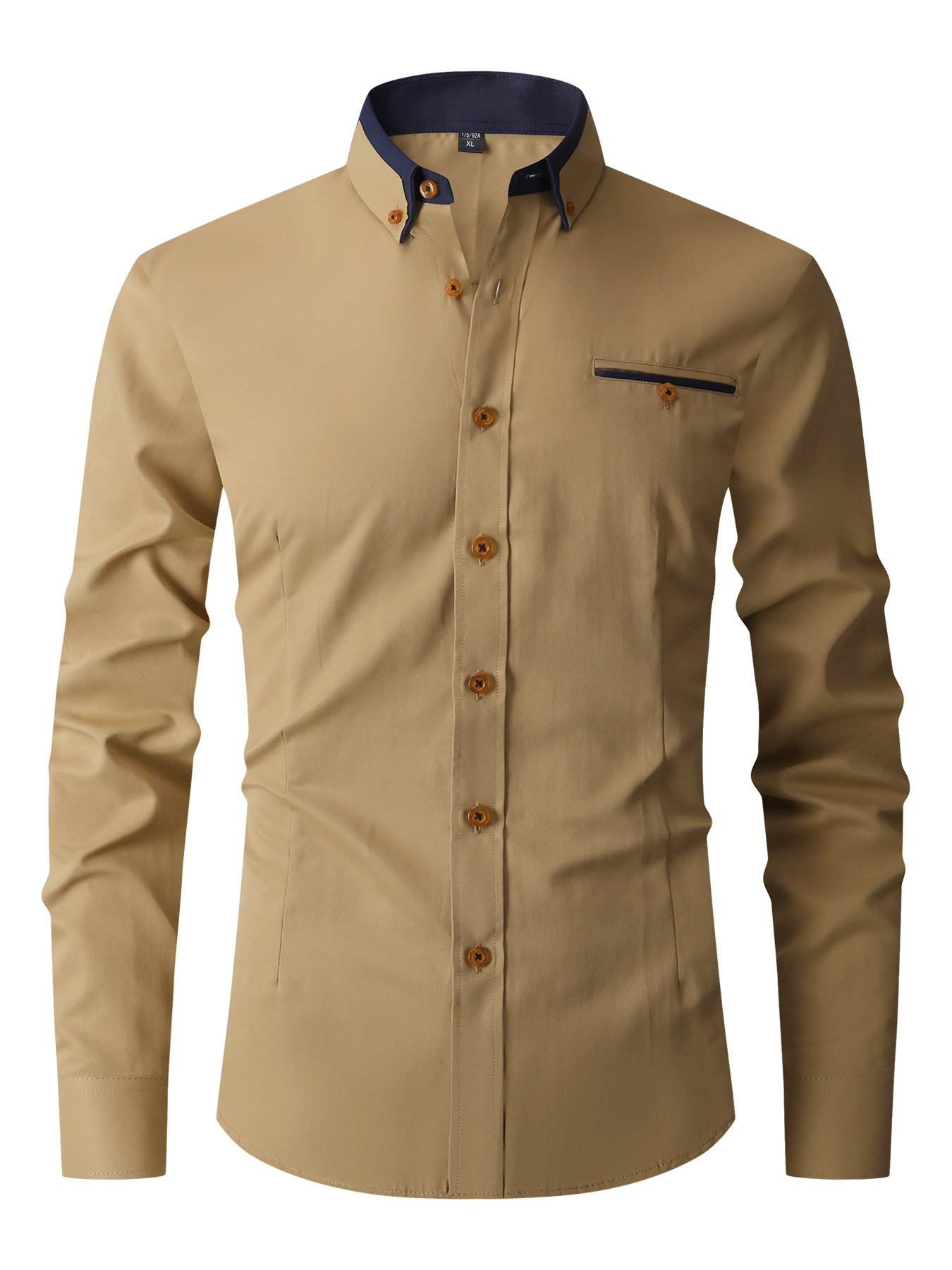Men Formal Shirt Long Sleeve O - Formal Dress recension och pris