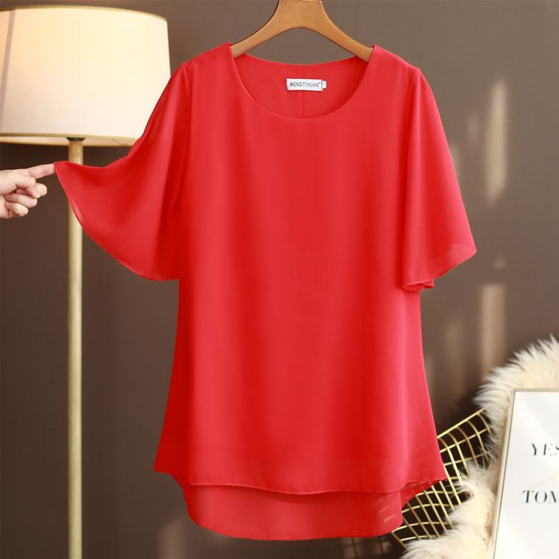 Elegant Plus Size Silk Blouse  - Silk Blouse recension och pris
