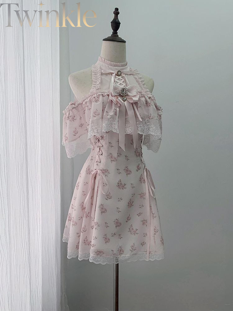 Summer Floral Off-Shoulder Dre - Midi Dress recension och pris