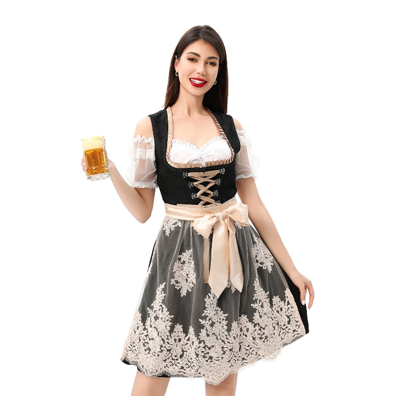 Adult Women Oktoberfest Cospla - Lace Dress recension och pris