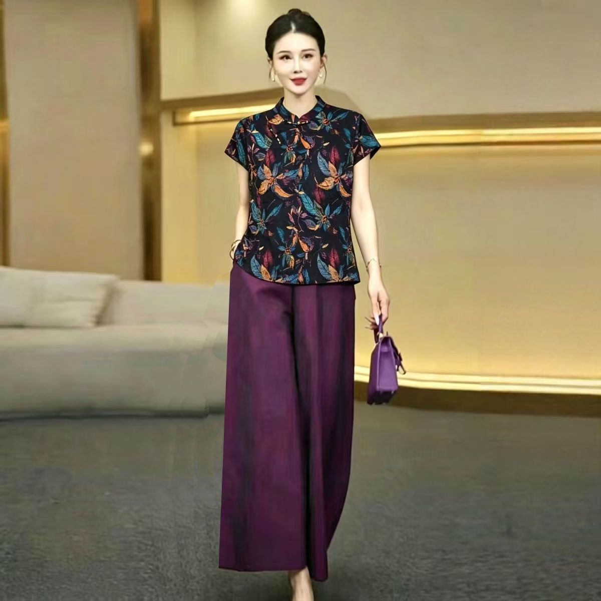 Silk Suit Summer Mother's New  - Silk Blouse recension och pris