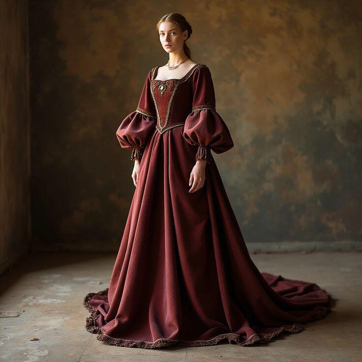 Vintage Victorian Baroque Even - Evening Gown recension och pris