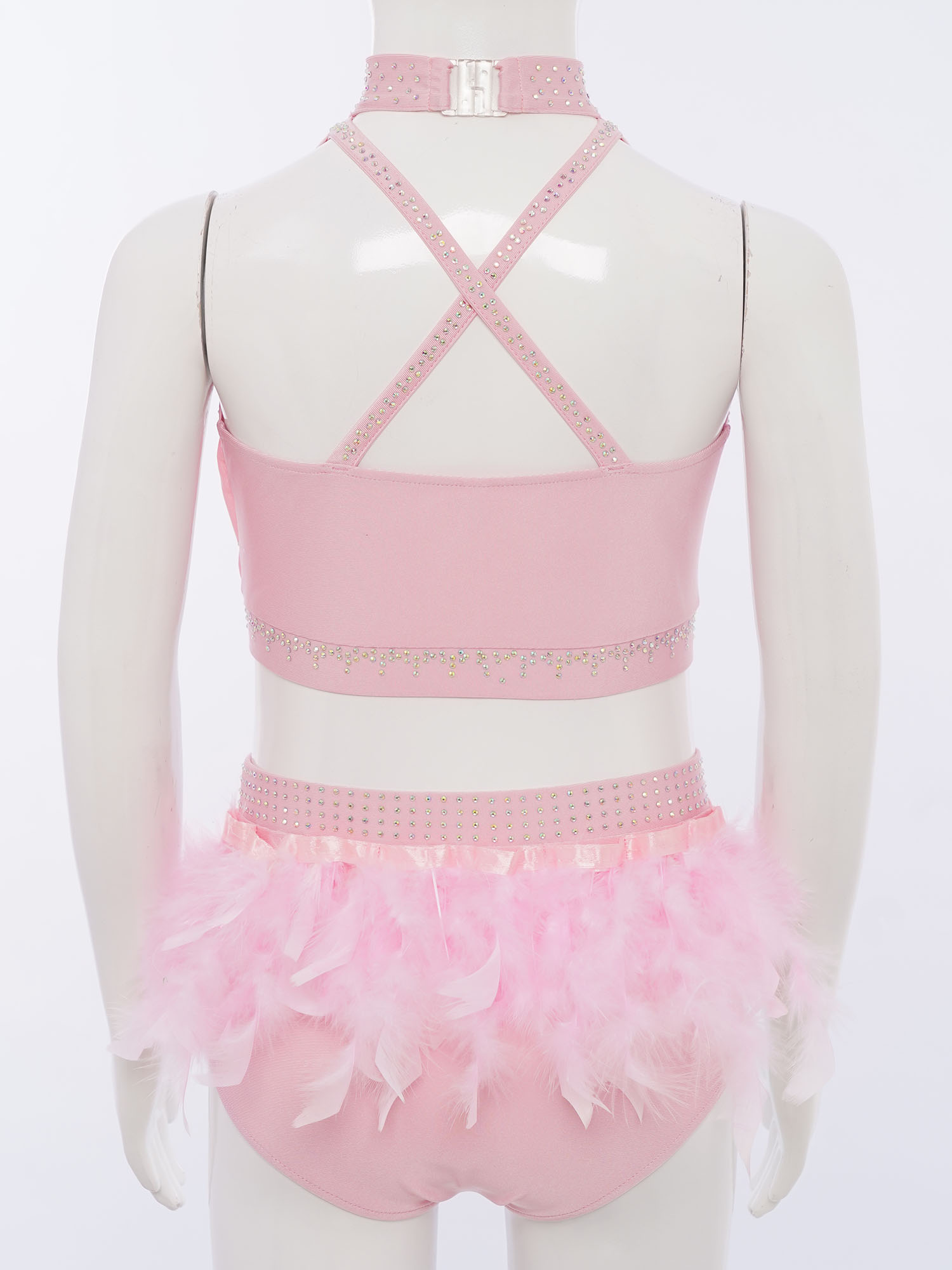 2Pcs Kids Girls Latin Jazz Dan - Formal Skirt recension och pris