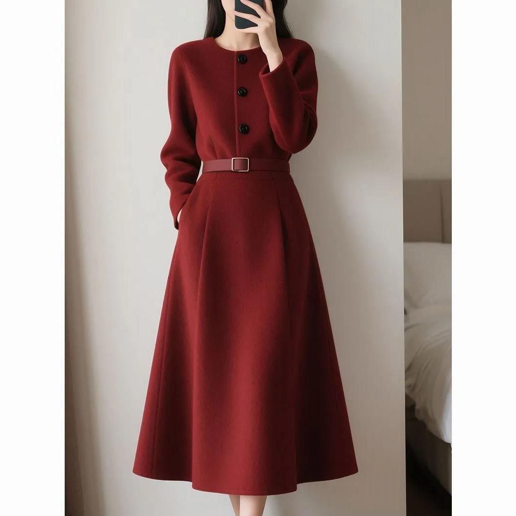 Red Retro High-end Feeling Wai - Women'S Red Formal Wear recension och pris