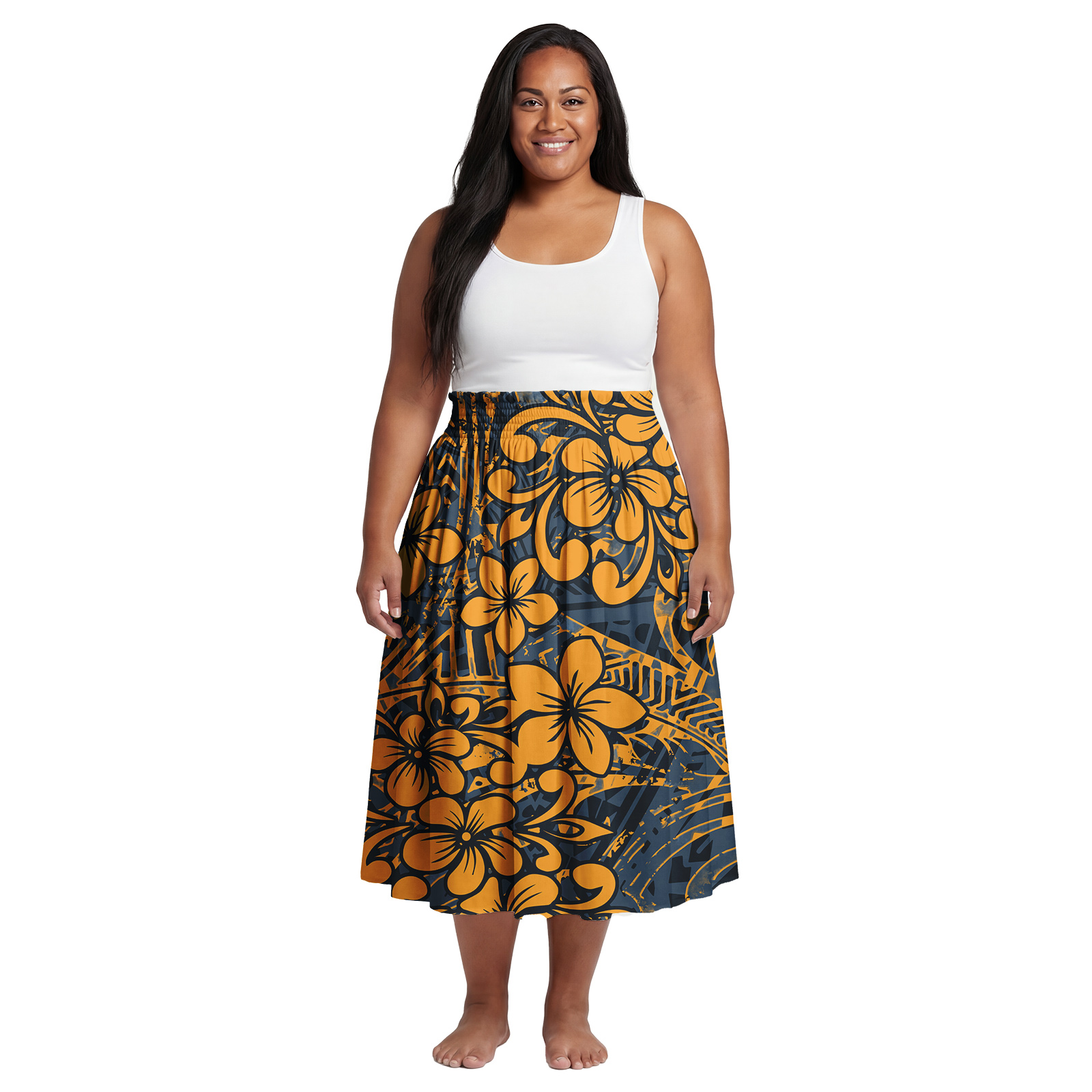 Excellent Floral Print Custom  - Midi Dress recension och pris