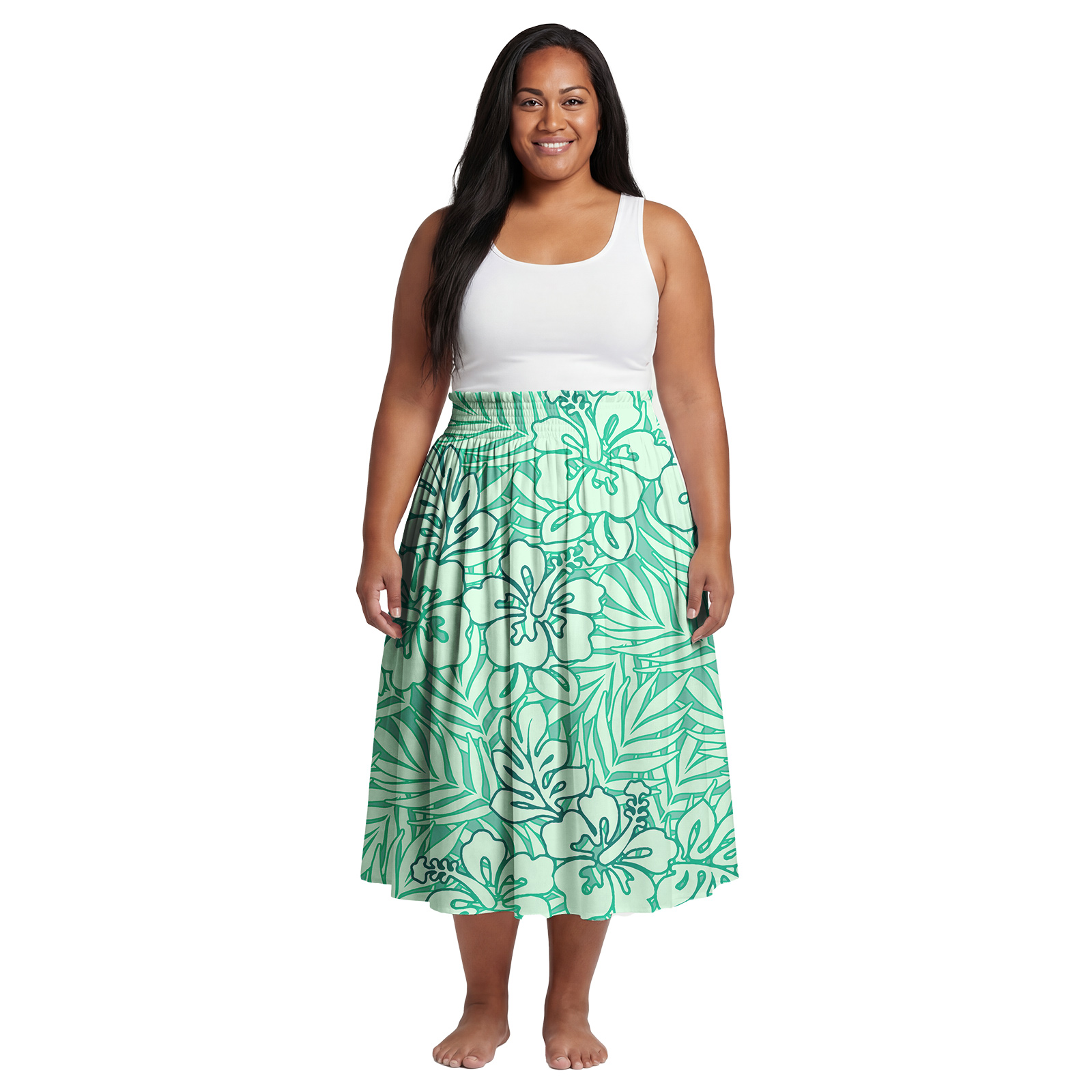 Excellent Floral Print Custom  - Midi Dress recension och pris