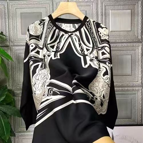 Simulated Silk Top with Drapin - Silk Blouse recension och pris