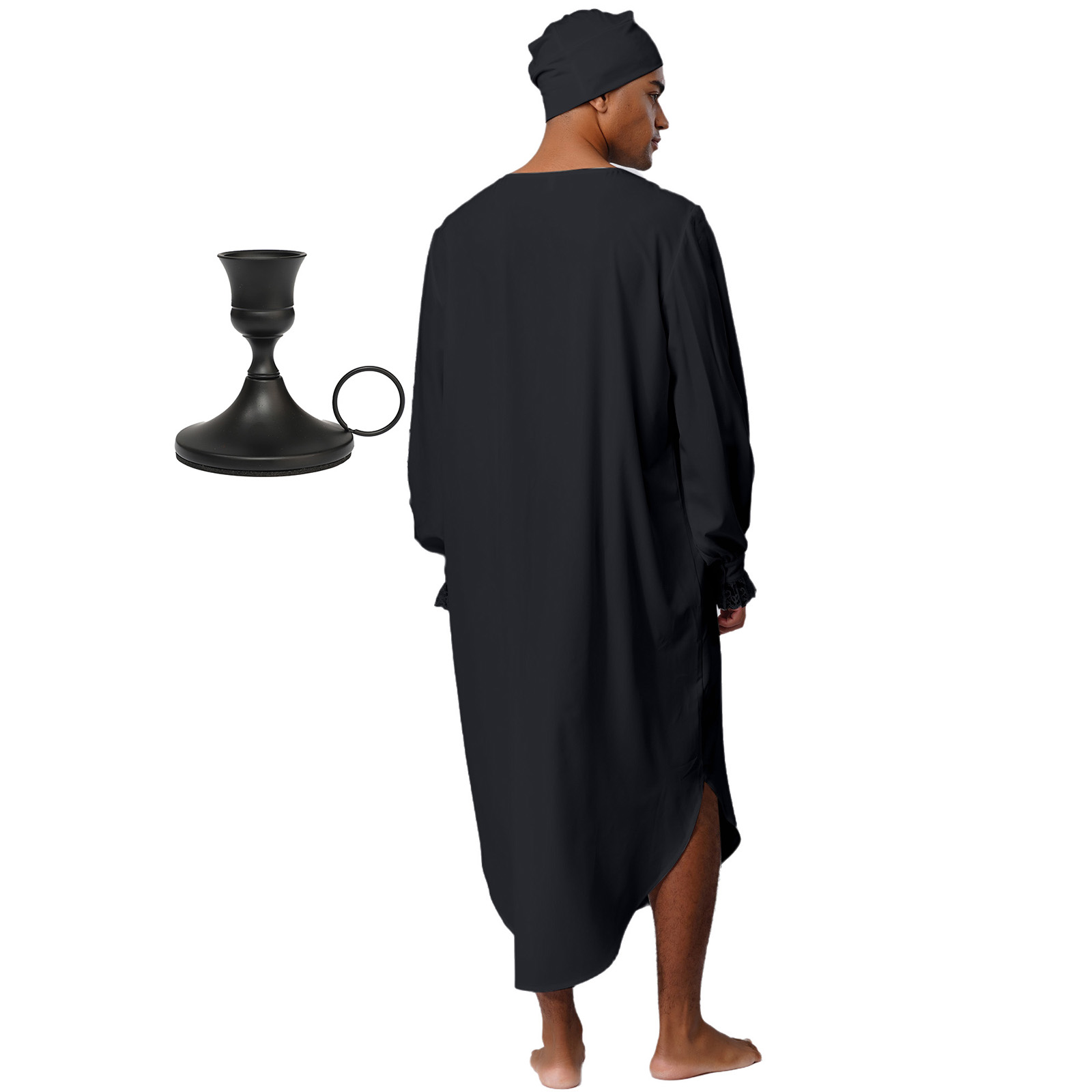 Mens Medieval Victorian Nightg - Lace Dress recension och pris