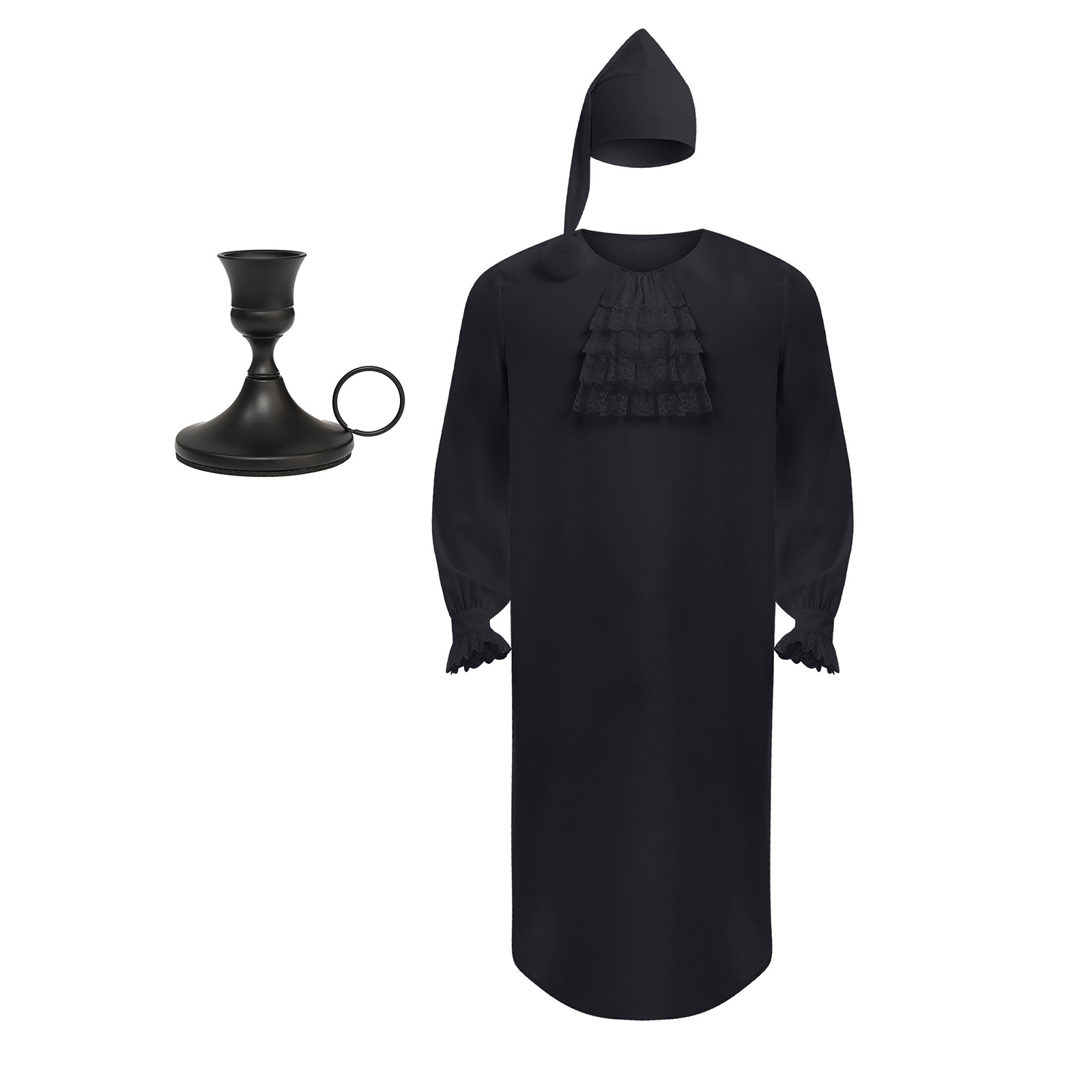 Mens Medieval Victorian Nightg - Lace Dress recension och pris