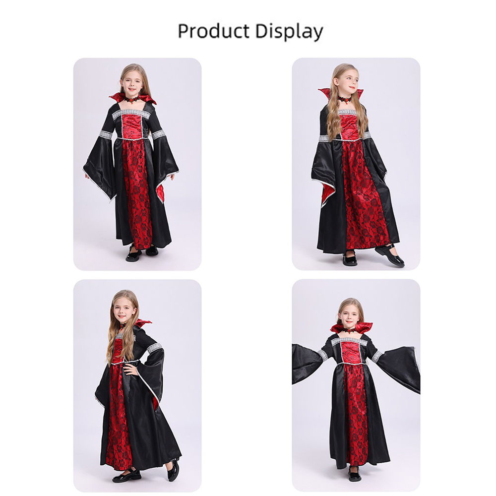 Red Black Witch Costume Hooded - Women'S Red Formal Wear recension och pris