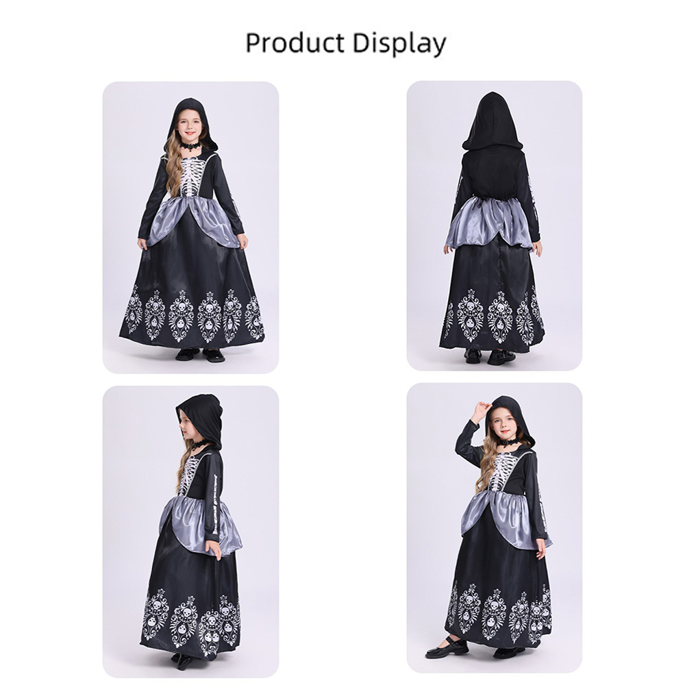 Red Black Witch Costume Hooded - Women'S Red Formal Wear recension och pris