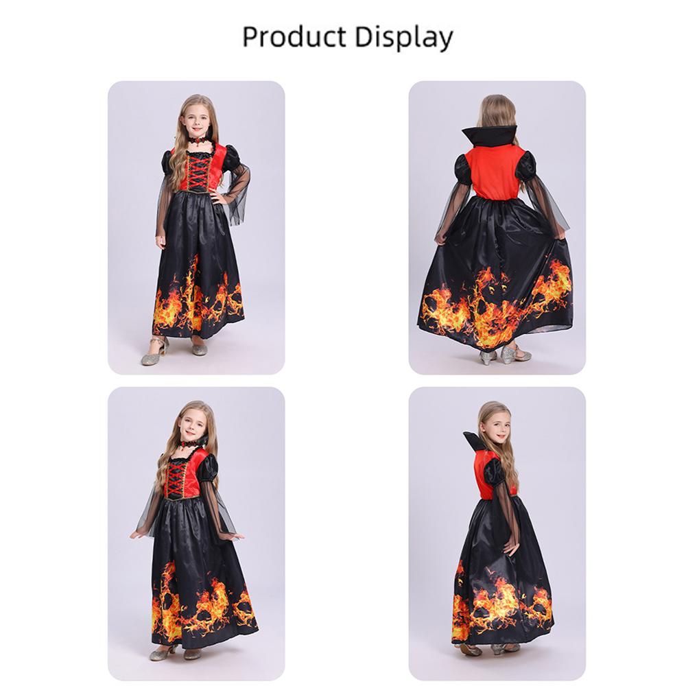 Red Black Witch Costume Hooded - Women'S Red Formal Wear recension och pris