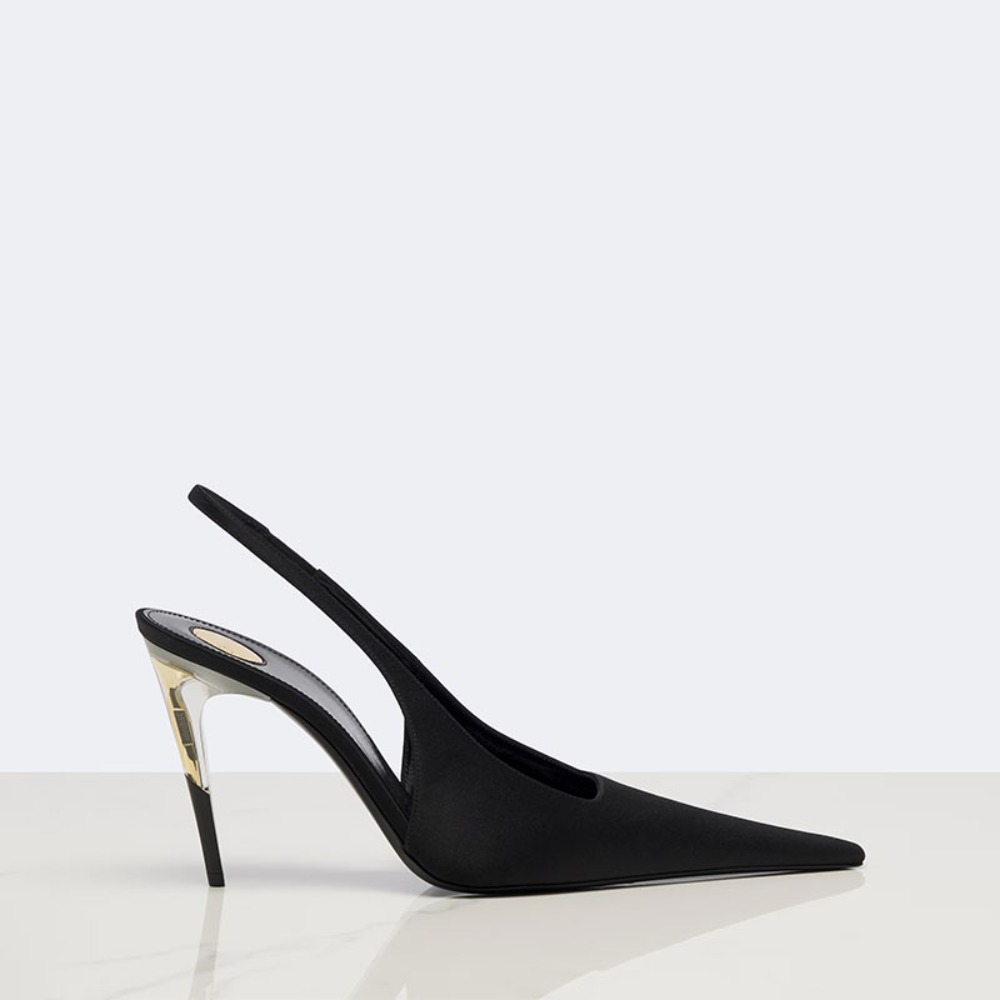 Women Satin Pointed‑Toe Stilet - Formal Dress recension och pris