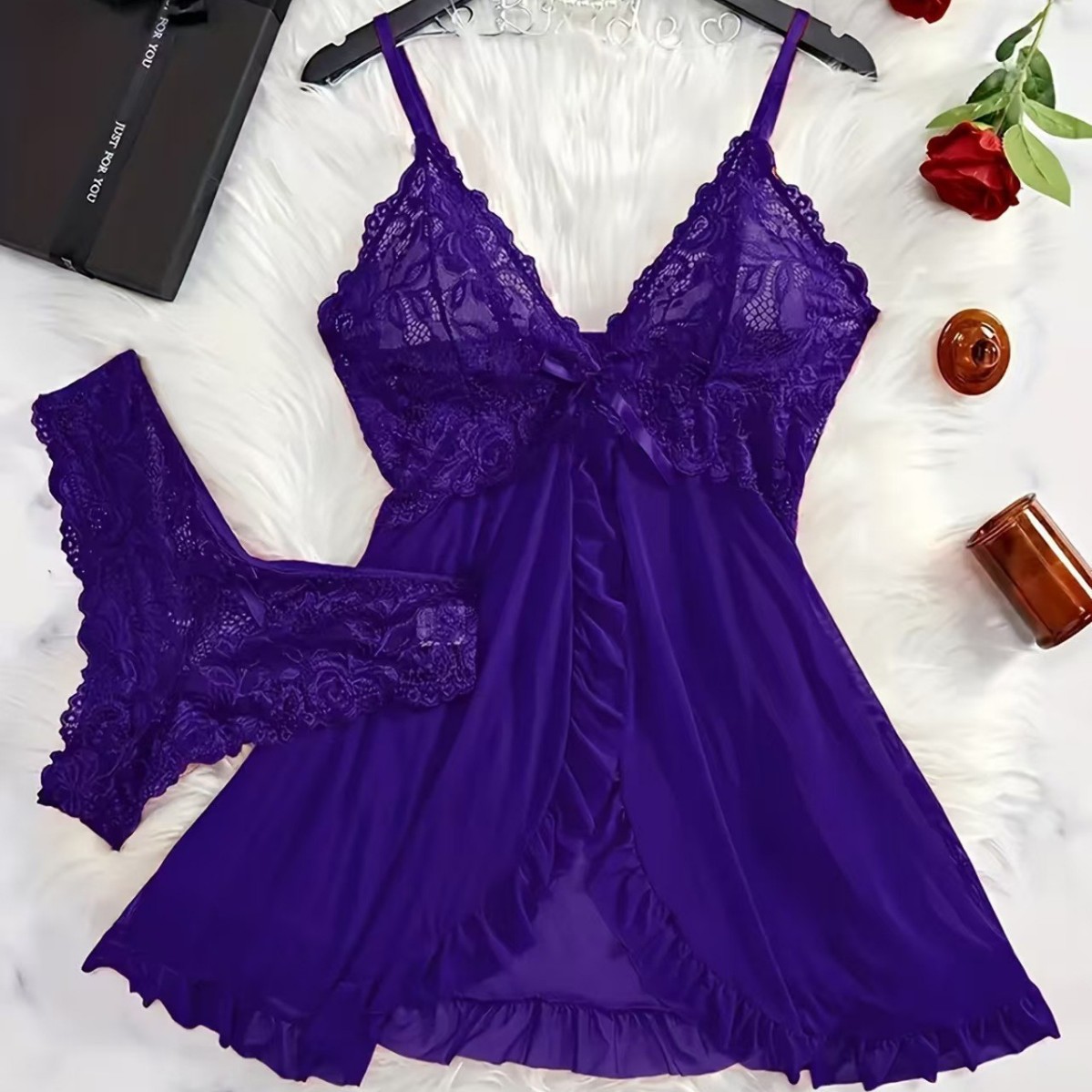 Sexy Nightwear Women's Europea - Lace Dress recension och pris