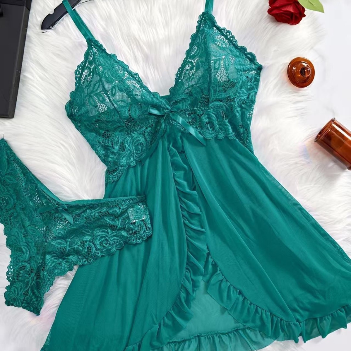 Sexy Nightwear Women's Europea - Lace Dress recension och pris