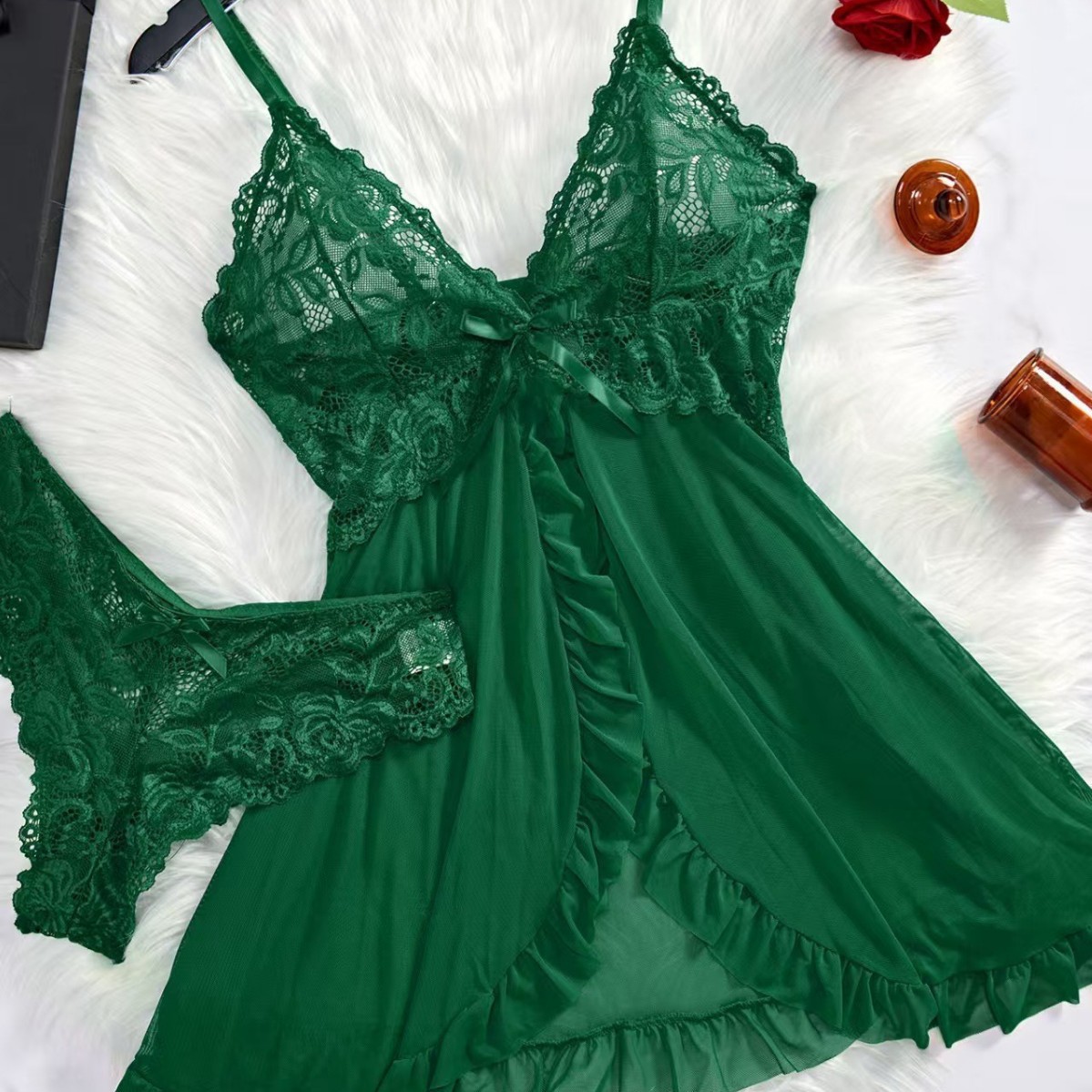 Sexy Nightwear Women's Europea - Lace Dress recension och pris