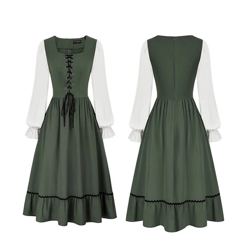 Women'S Vintage Court Medieval - Midi Dress recension och pris