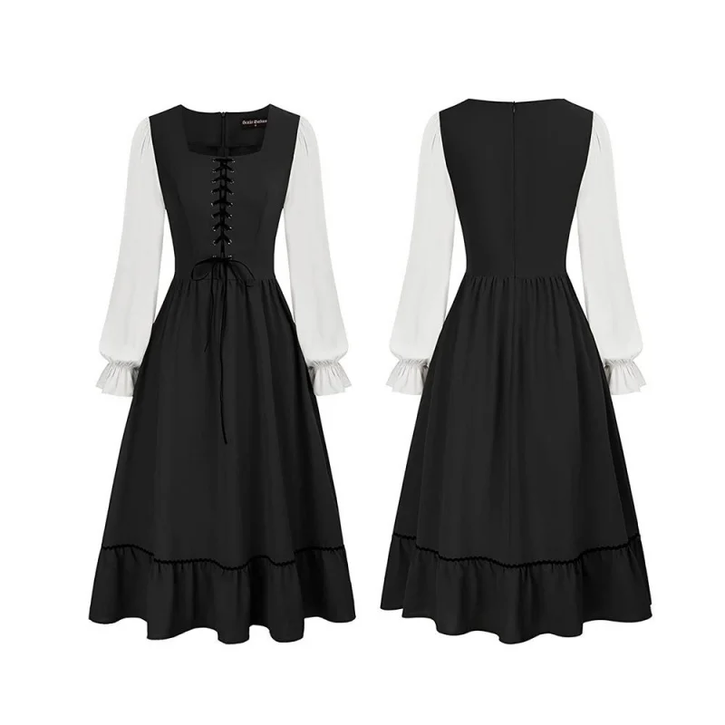 Women'S Vintage Court Medieval - Midi Dress recension och pris