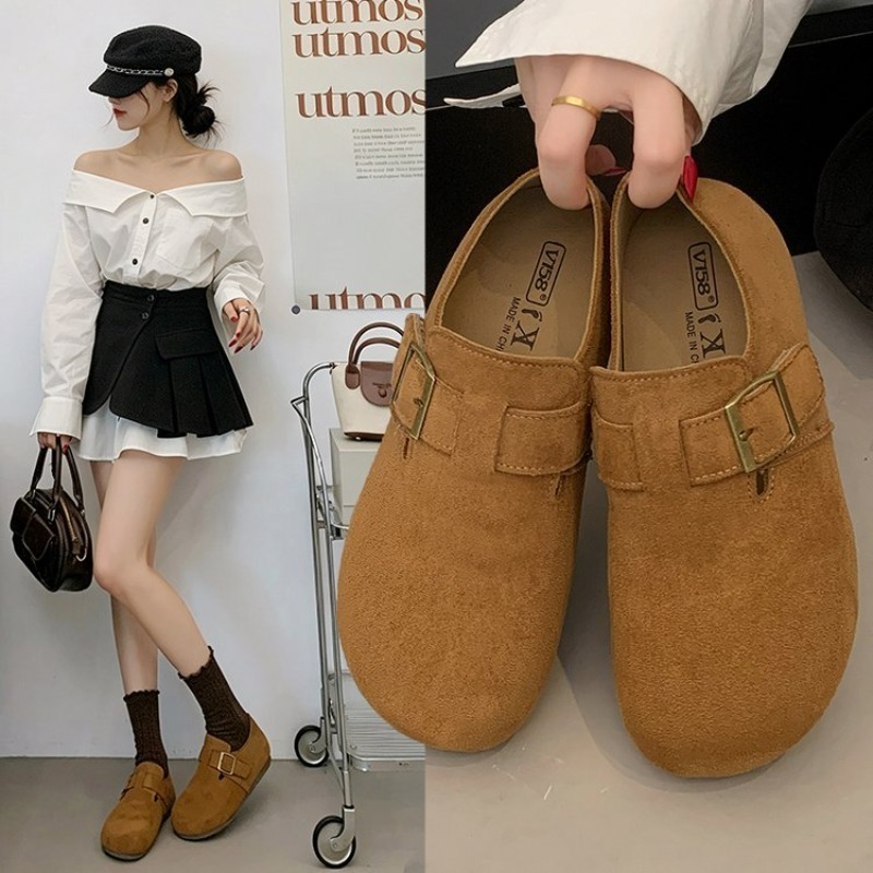 Women Suede Closed Back Birken - Womens Heels recension och pris