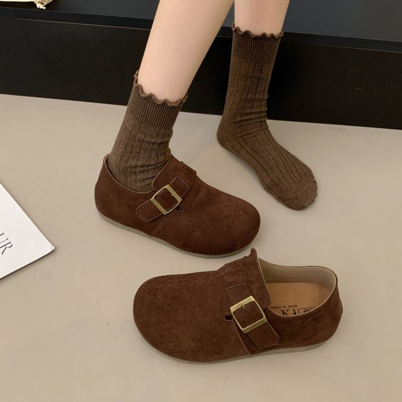 Women Suede Closed Back Birken - Womens Heels recension och pris