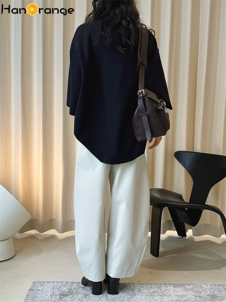 HanOrange 2026 Spring High-Wai - Tailored Trouser Wide recension och pris