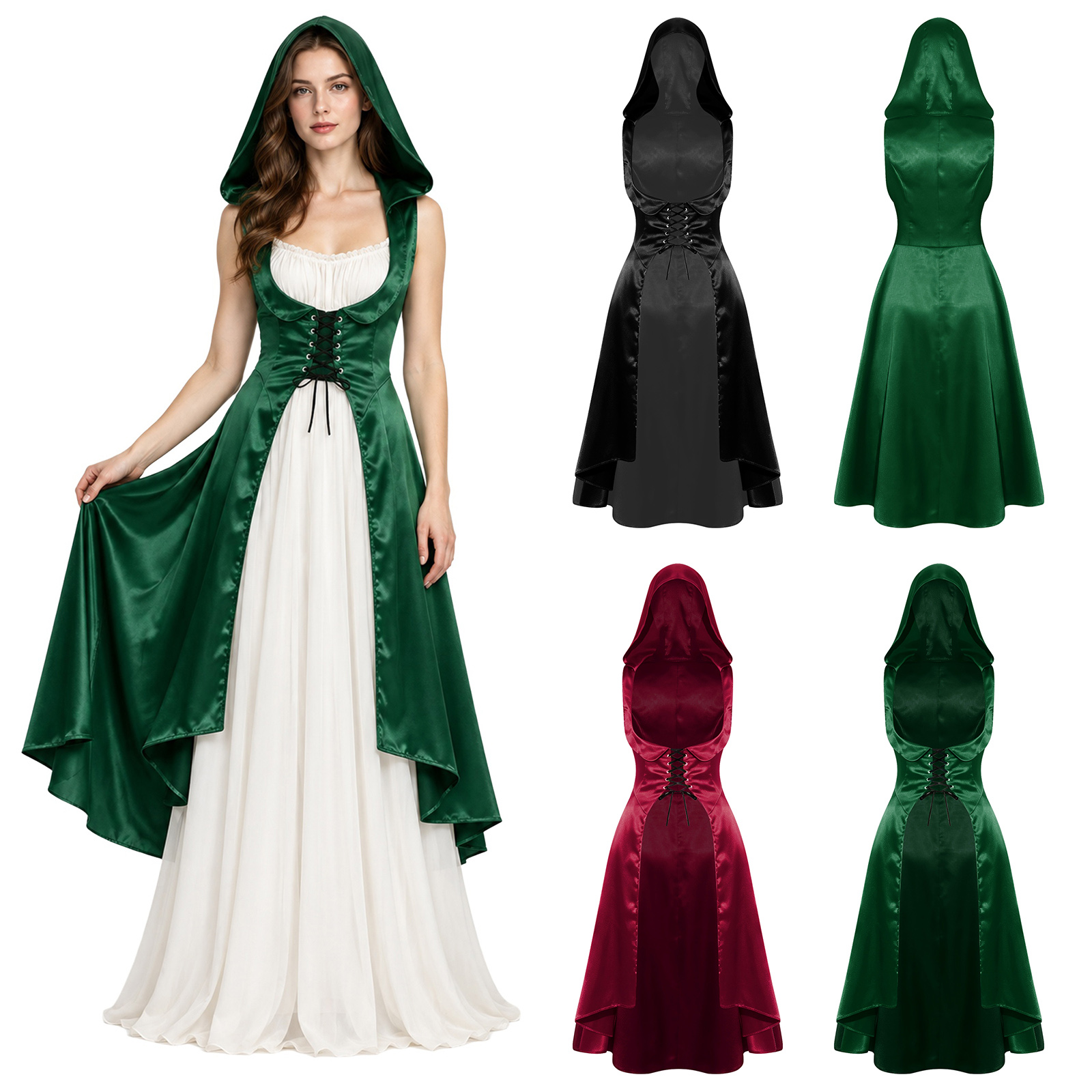 Womens Renaissance Costumes Ha - Lace Dress recension och pris
