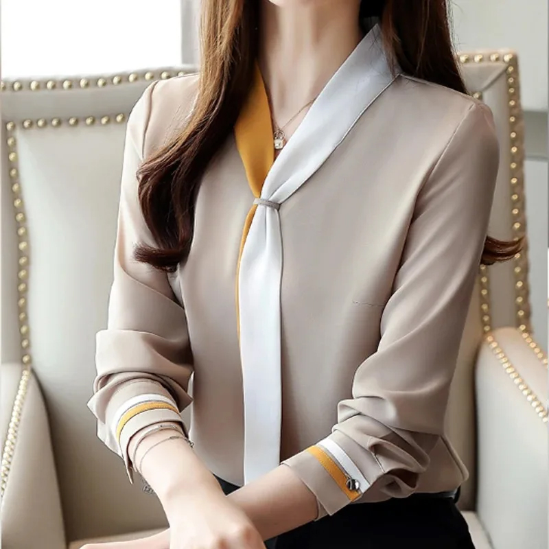 Autumn Office Shirt Vintage Lo - Silk Blouse recension och pris