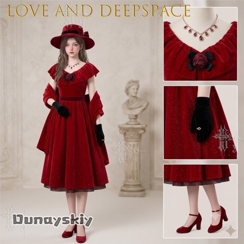 CR7.27*Love And Deepspace Burn - Evening Gown recension och pris