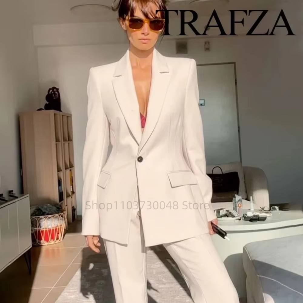 Fashion Office Ladies Blazer a - Women'S Red Formal Wear recension och pris